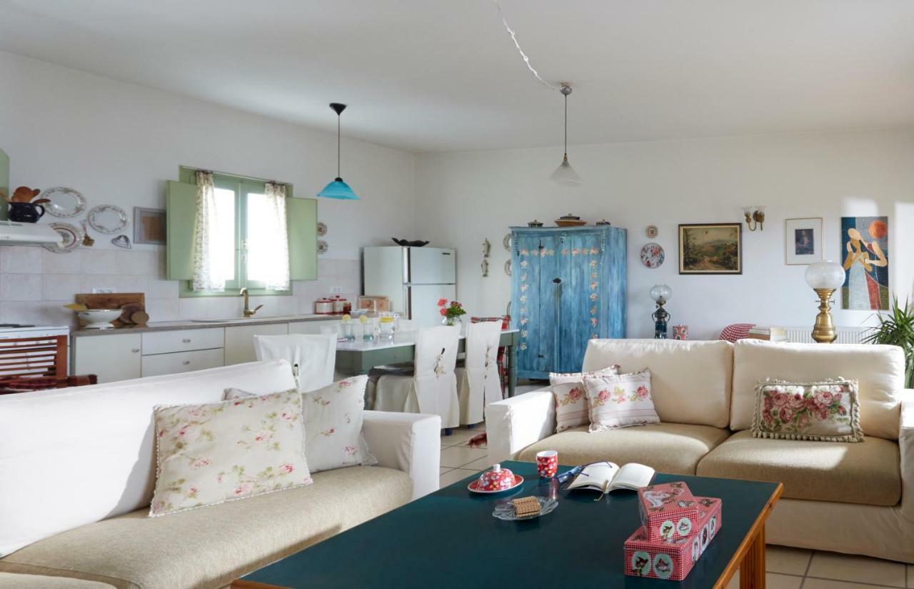 Flower And Crafts - The Eco Nature House Monólithos Dış mekan fotoğraf
